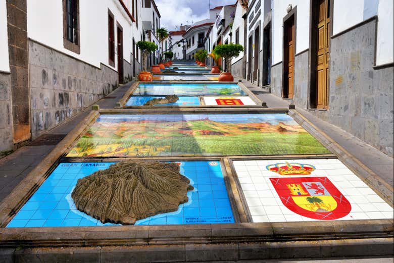 Paseo de Canarias a Firgas