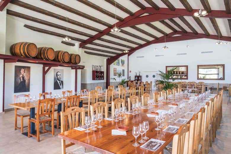 Sala de catas y comedor