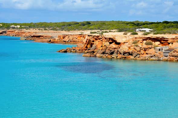 Balade en bateau dans les criques de Formentera