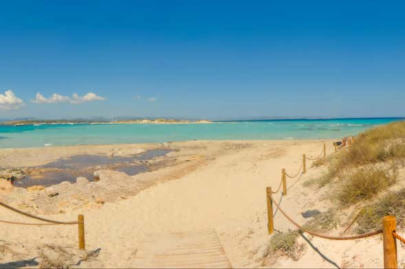 Excursão à ilha de Espalmador