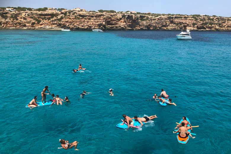 Tiempo de baño y tablas de paddle