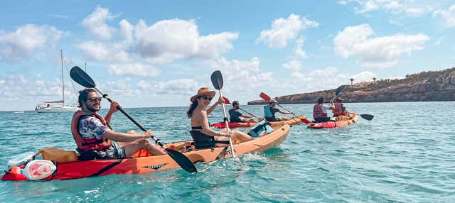 Tour en kayak hasta Cala en Baster