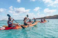 Tour en kayak hasta Cala en Baster