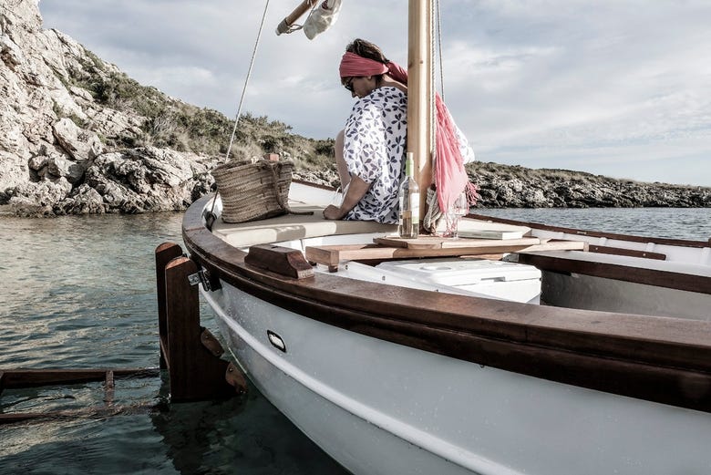 Barco em Menorca