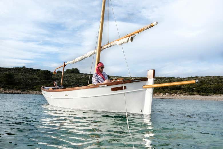 Barco tradicional em Menorca