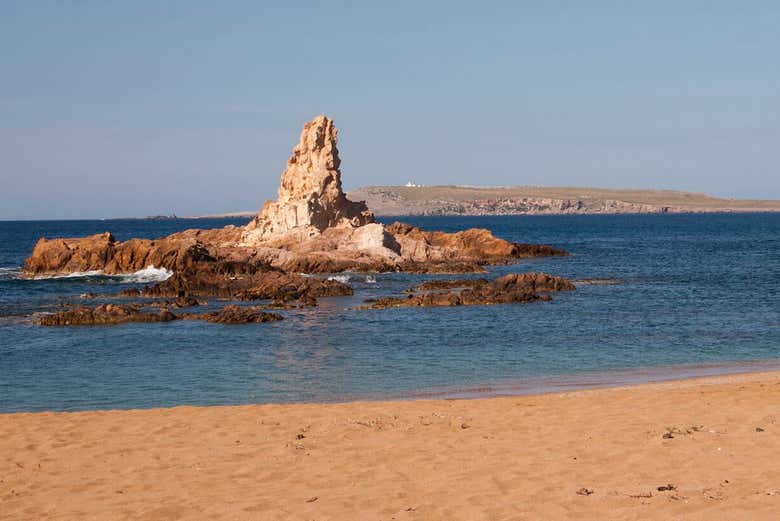 Cala Pregonda, au nord de Minorque