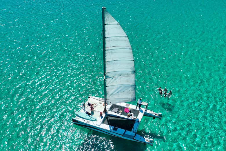 Aguas cristalinas de Menorca