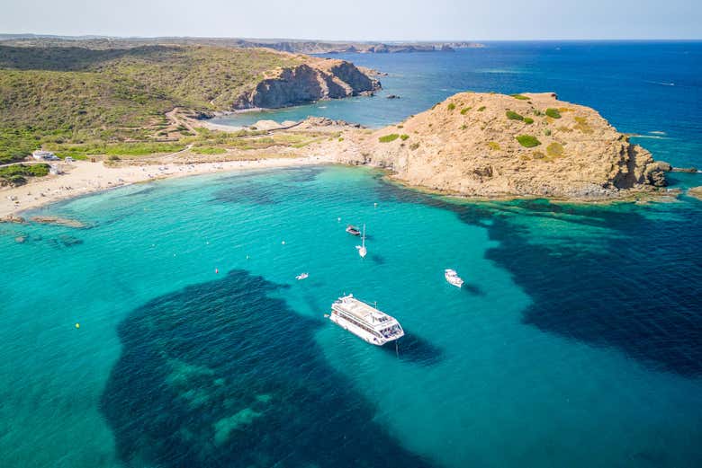 Acercándonos a playas de arena dorada