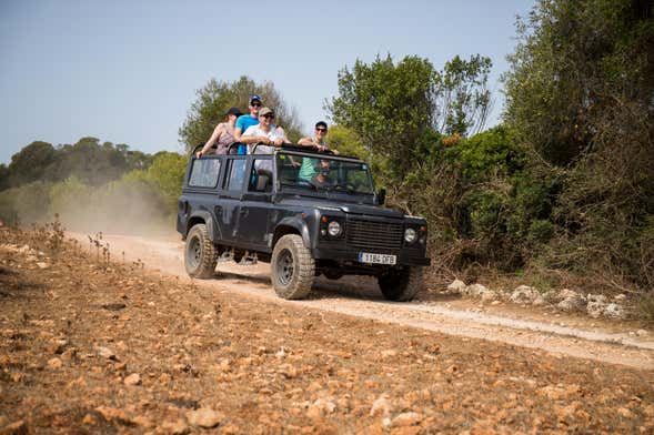 Tour de 4x4 pela Menorca desconhecida