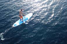 Aluguel de paddle surf em Fornells