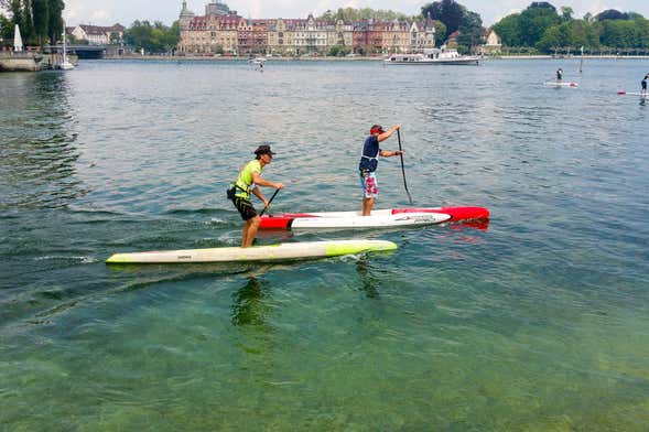 Corso di paddle surf a Foz