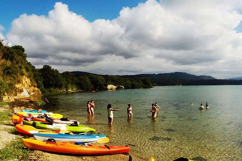 Kayak en Foz