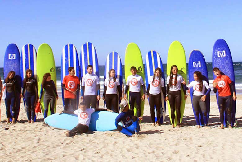 The surf school