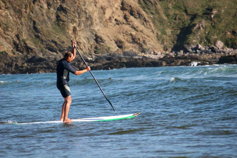 Paddle surf tour