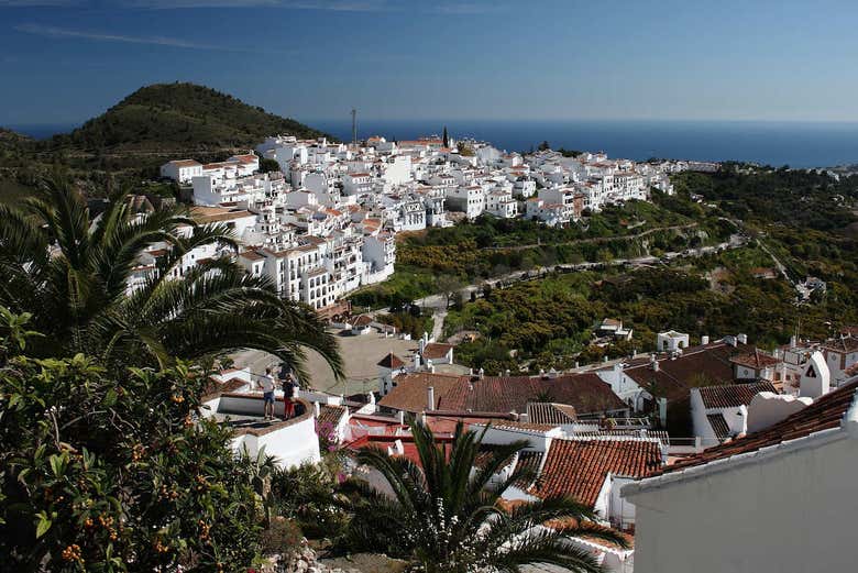 Panorámica de Frigiliana
