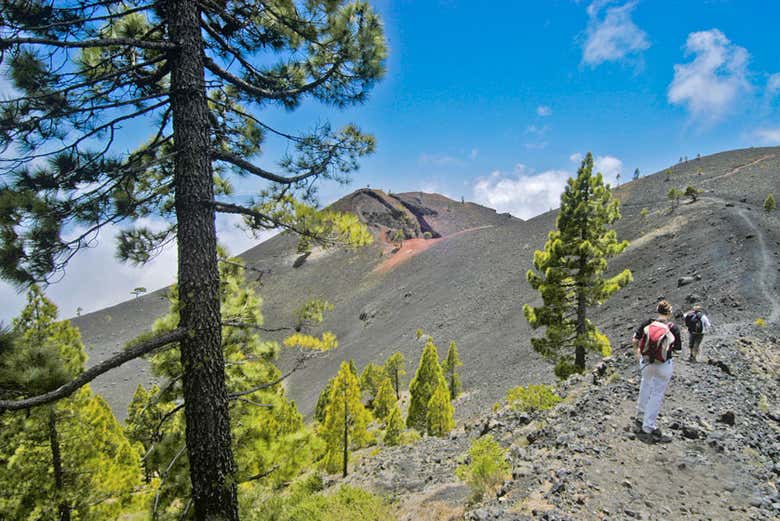 Hiking along the Volcano Route