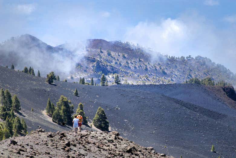 Exploring the volcano route
