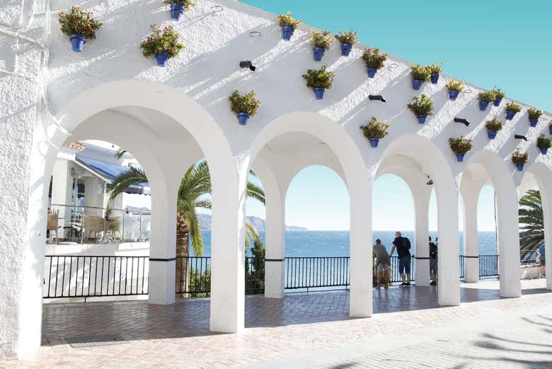 Percorrendo le strade di Nerja