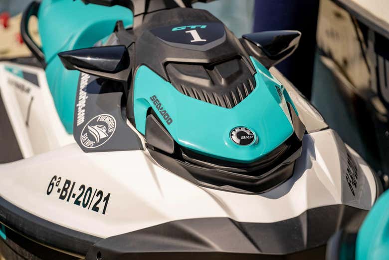 Détail d'un jet ski
