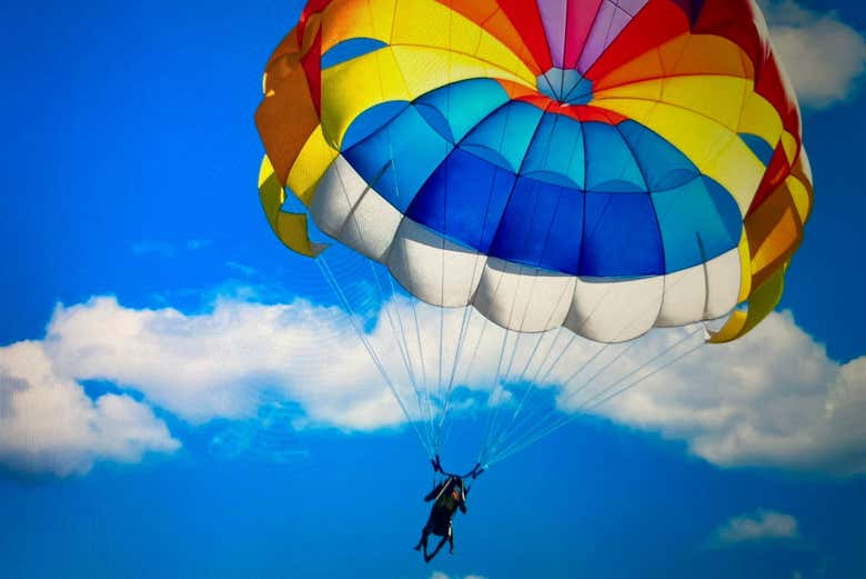 Parachute ascensionnel à Fuenguirola