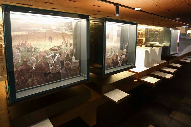 The exhibition in the castle