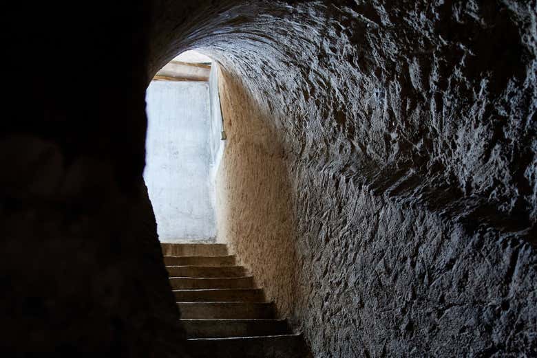 Entrada a la bodega antigua
