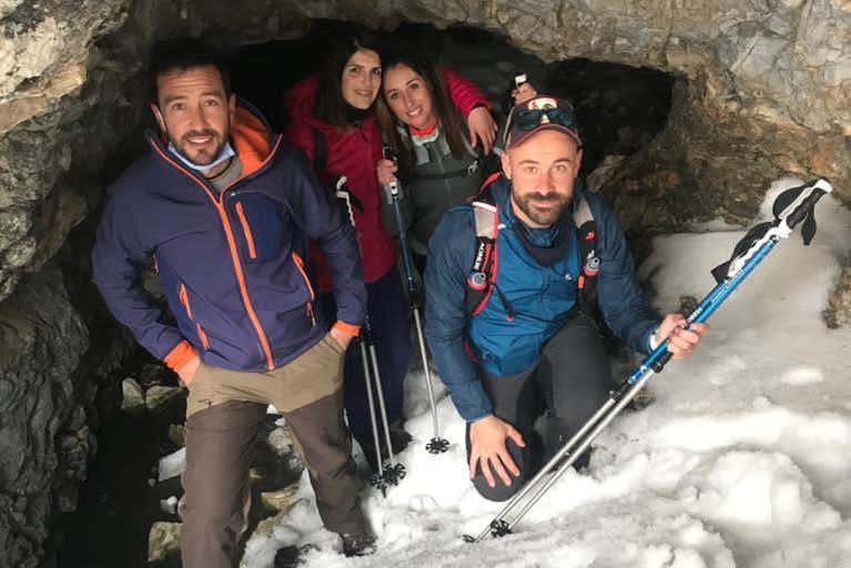 Cueva en Picos de Euroa