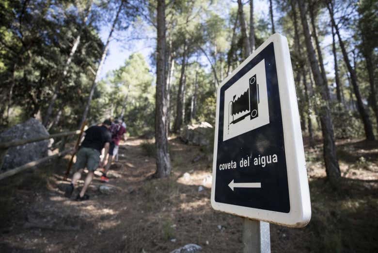 Placa da Cueva del Agua