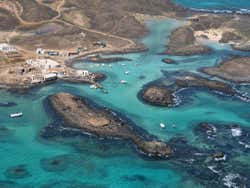 Paisaje de la Isla de Lobos