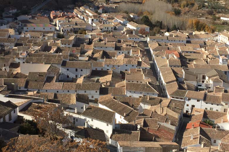 Admirando Galera desde el cerro de la Virgen