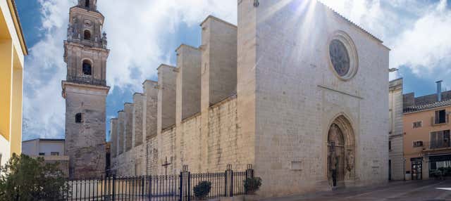 Entrada a la colegiata de Santa María