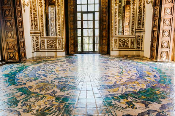 Entrada al Palacio Ducal de Los Borgia