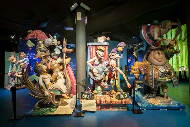 Ninots dans le Musée des Fallas