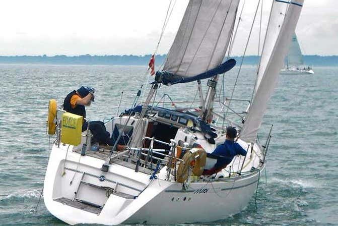 Navegando en velero por Mojácar
