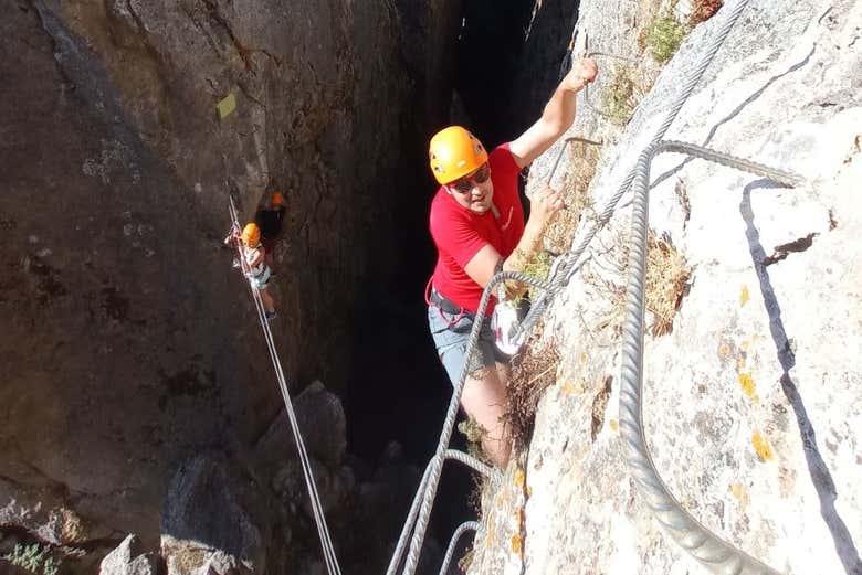 Desfrutando da experiência