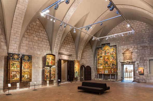 Entrada al Museo de Arte de Gerona