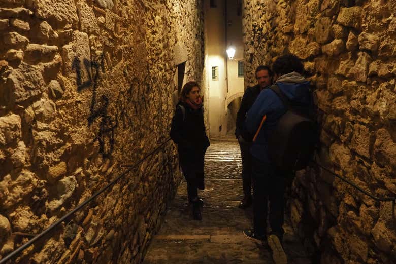 Passeando pelo centro histórico de Girona