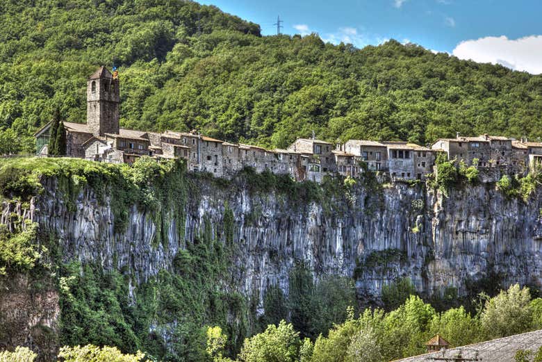 Vistas de Castellfullit de la Roca