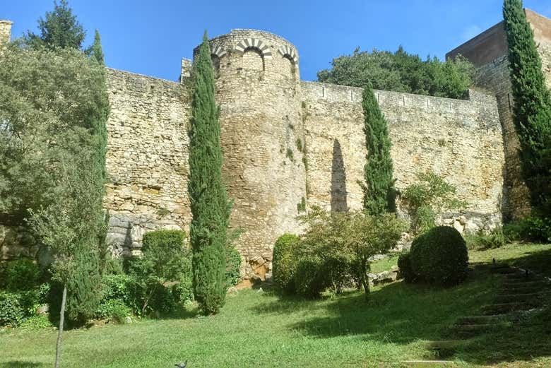 A muralha de Girona