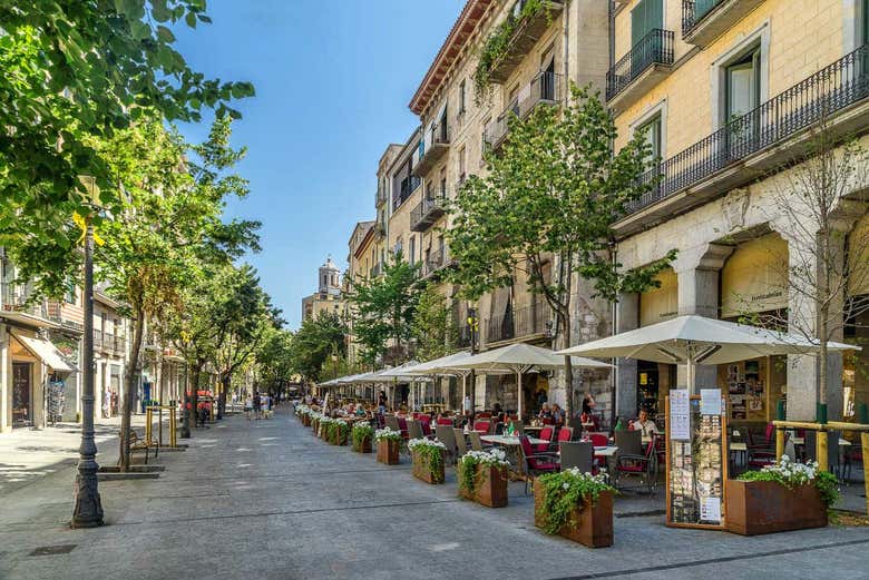 A Rambla de Girona