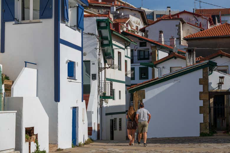 Recorriendo las calles de Getxo