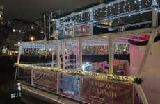 Barco navideño de Gijón