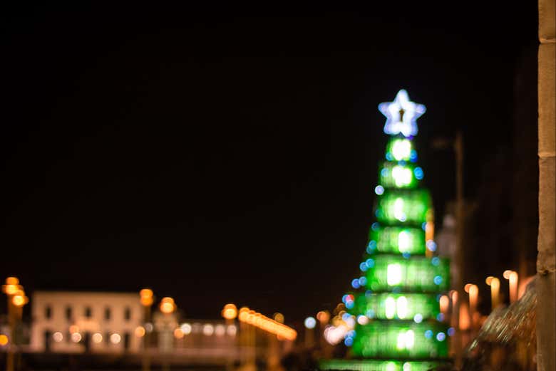 Decoración de Navidad en Gijón