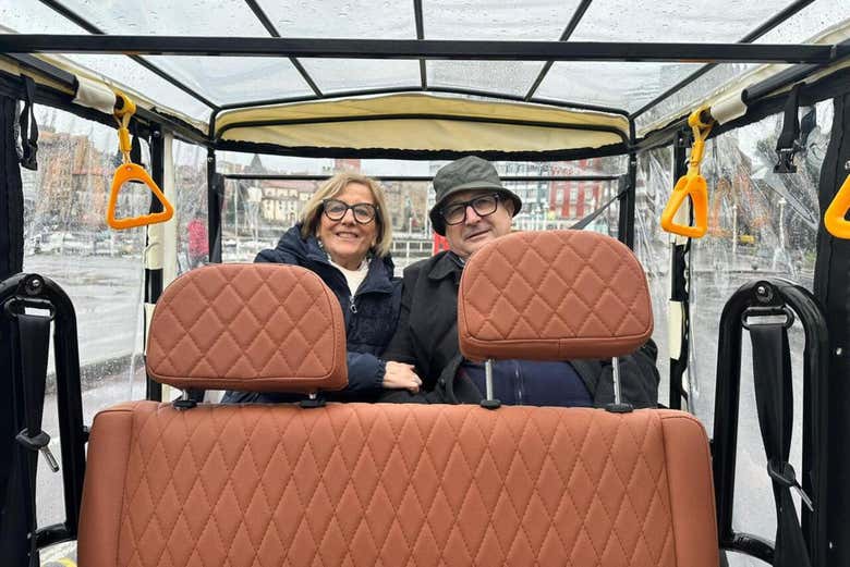 Durante l'esperienza in tuk tuk