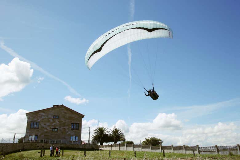 Parapente en Gijón