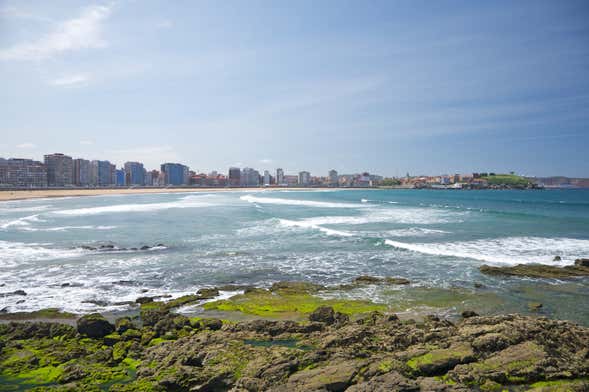 Senderismo por la costa de Gijón