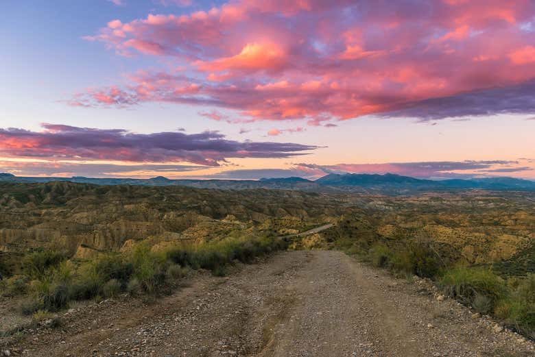 Disfrutando del tour en todoterreno