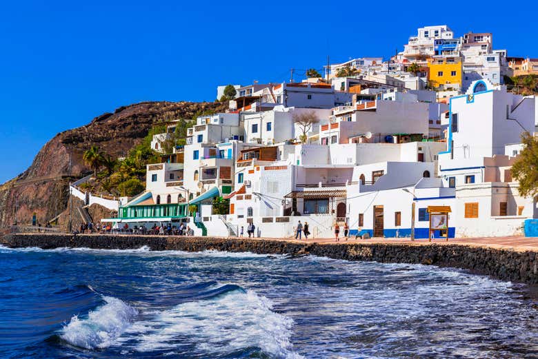 The village of Las Playitas