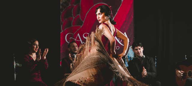 Espectáculo flamenco en el tablao Casa Ana