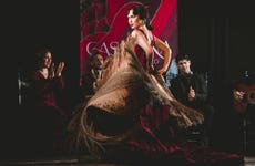 Espectáculo flamenco en el tablao Casa Ana